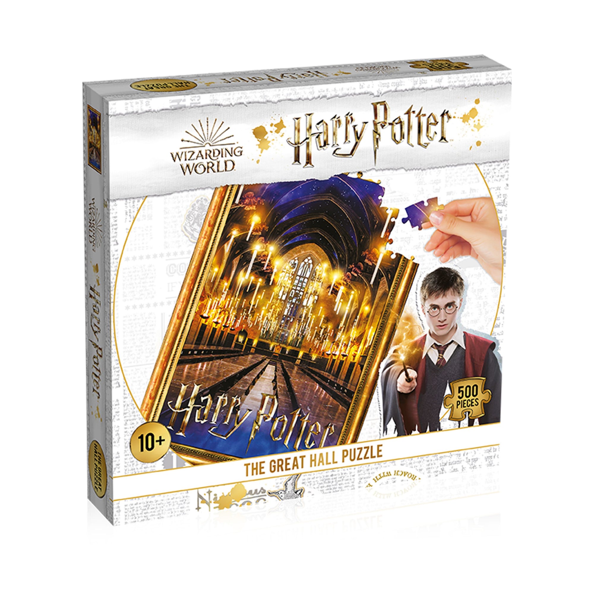 Winning Moves Harry Potter The Great Hall - 500 piece Jigsaw - Good Games