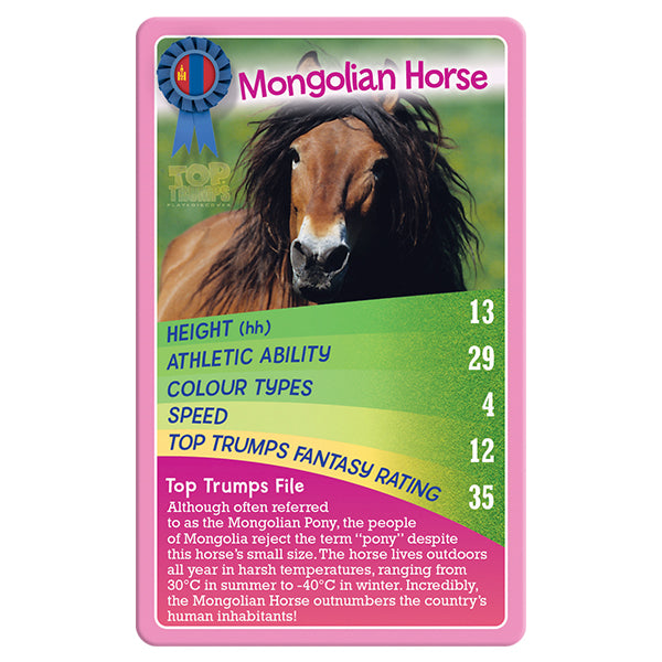 Top Trumps Horses and Ponies and Unicorns