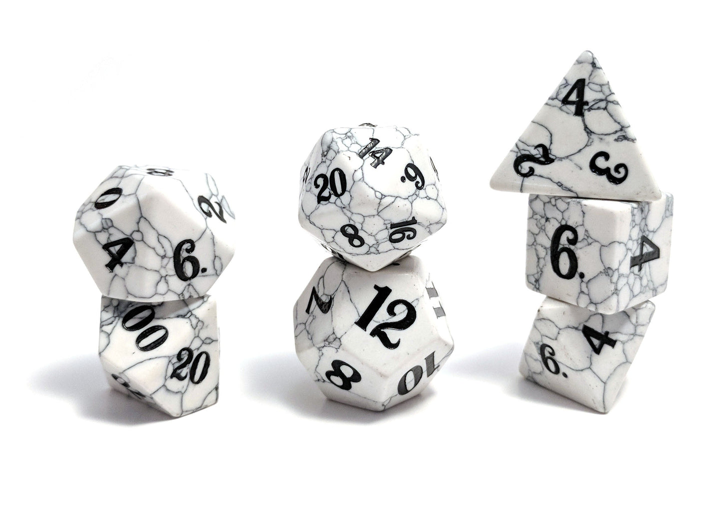 Level Up Dice - Howlite (JD) - Good Games