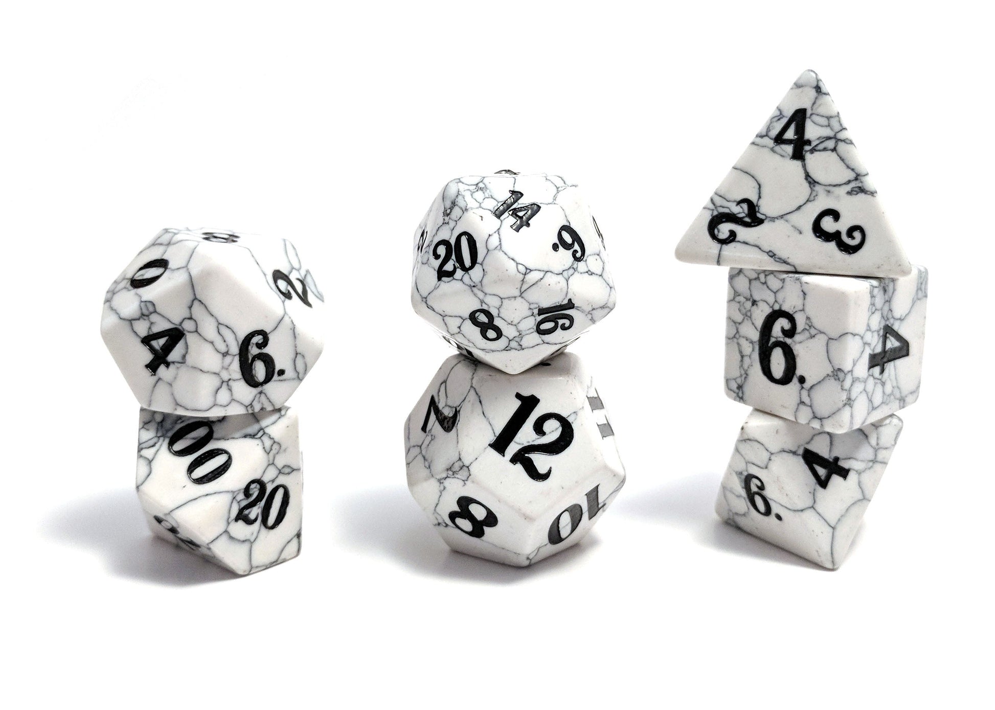 Level Up Dice - Howlite (JD) - Good Games