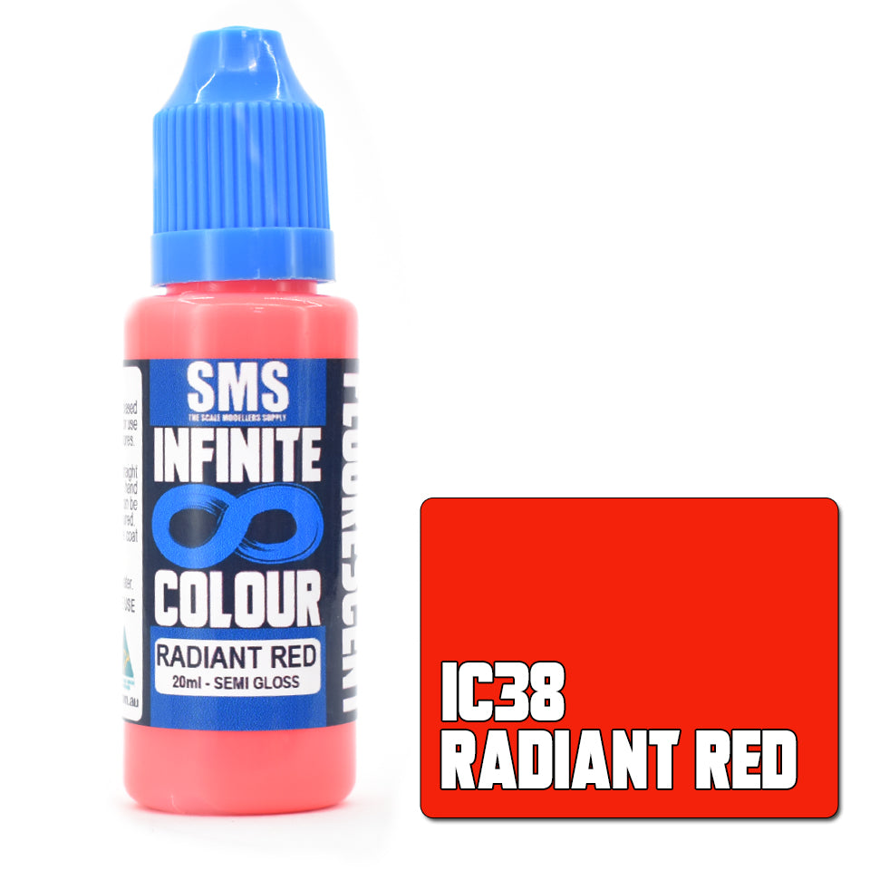 SMS Infinite Colour Radiant Red 20ml - Good Games