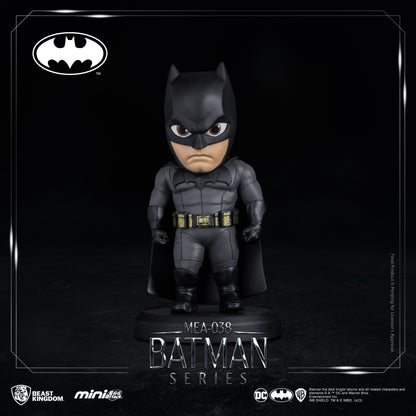 Batman figure with extended cape and utility belt details