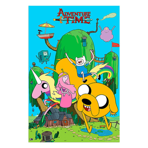 Adventure Time - House Poster - Good Games