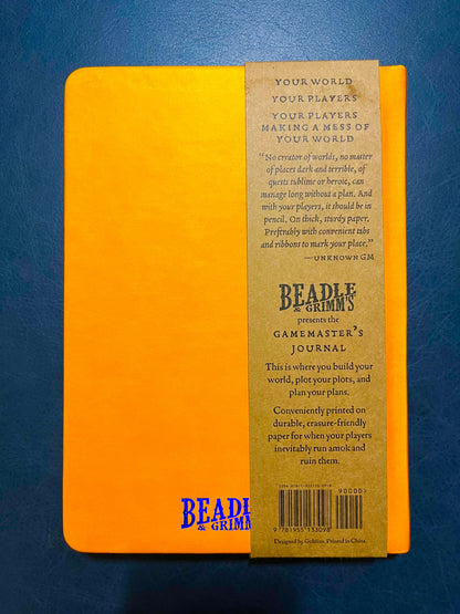 Beadle & Grimm's - Gamemaster's Journal - Orange Portal Cover - Good Games