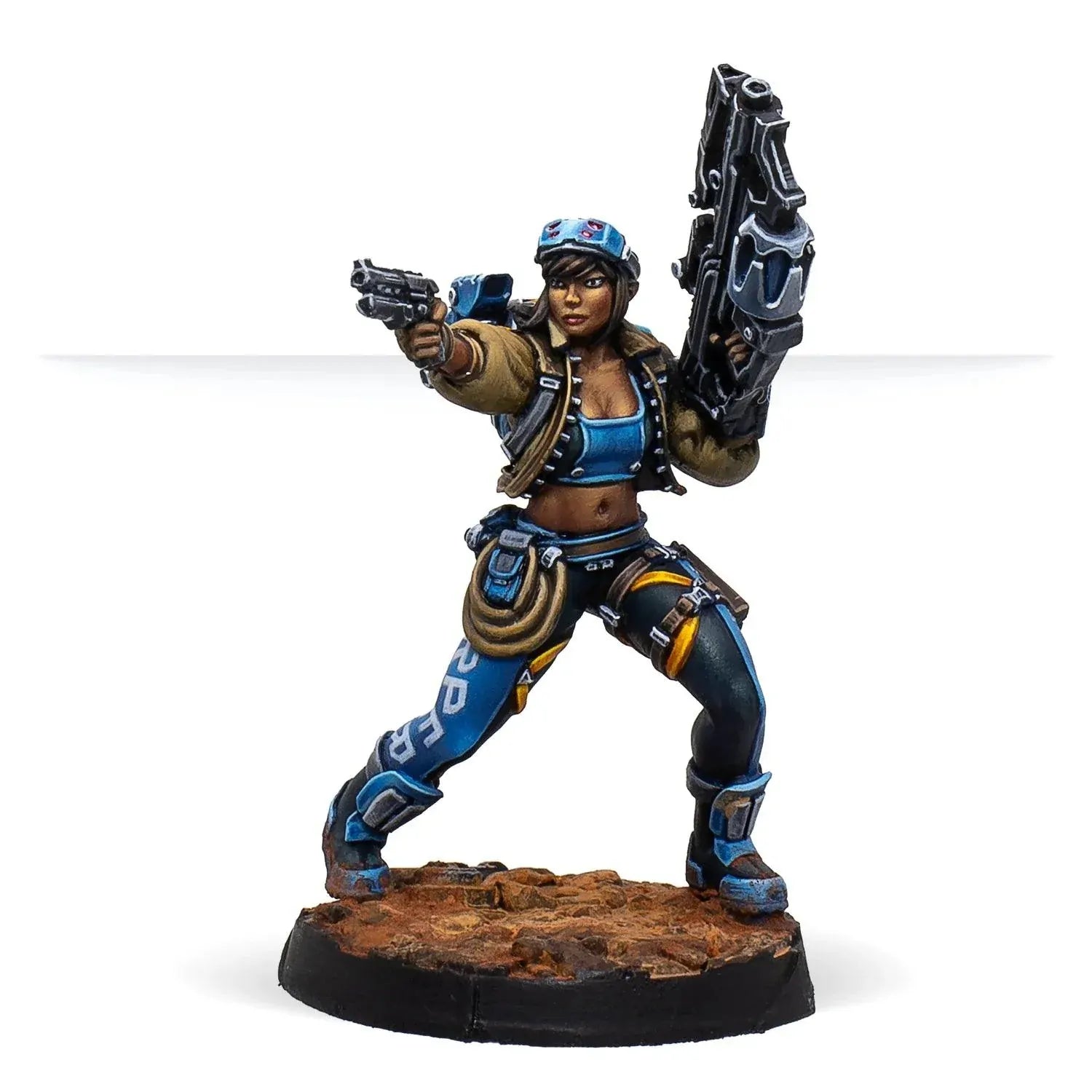 Infinity: PanOceania: Dr. Priya Harper, Archeo-raider (Plasma Carbine) - Good Games