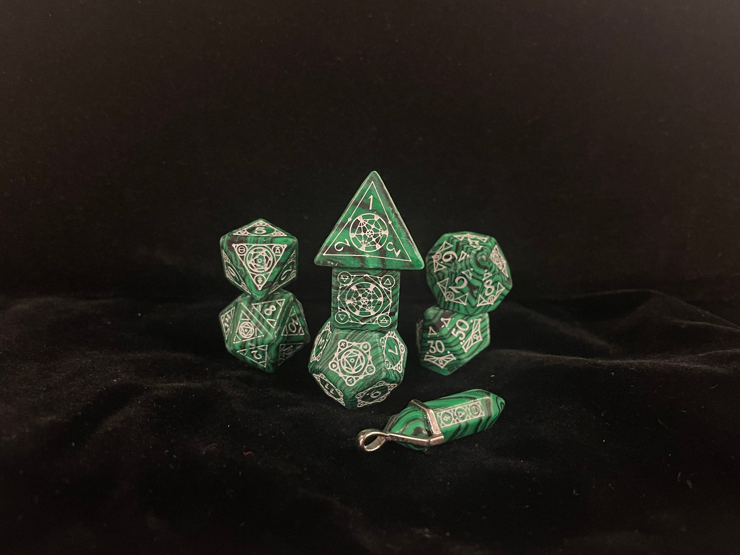 Level Up Dice - Alchemy Malachite - Good Games