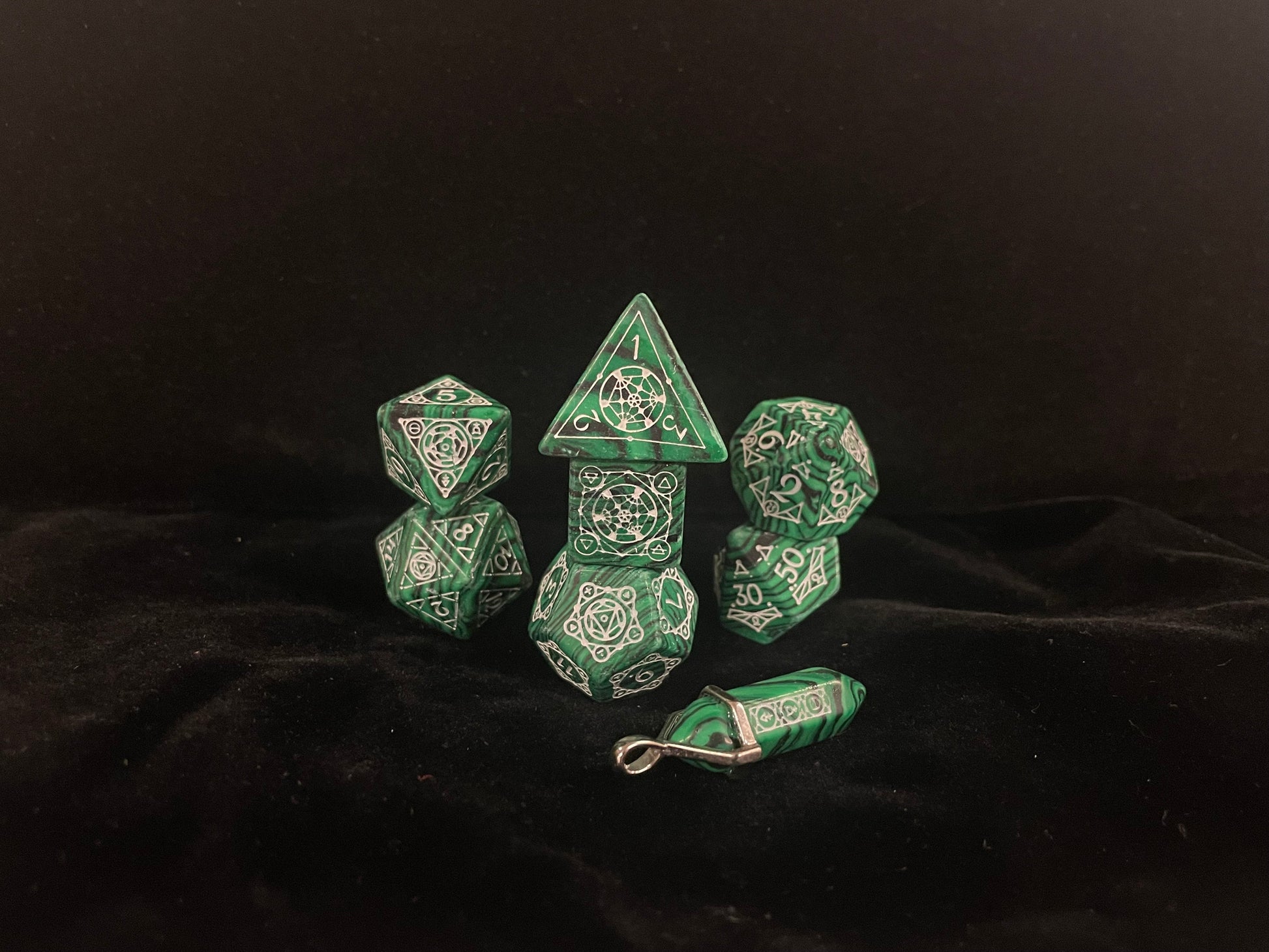 Level Up Dice - Alchemy Malachite - Good Games