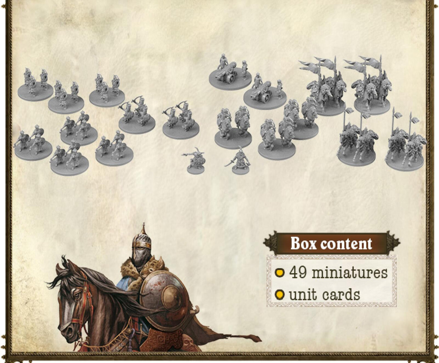 Mythic Games Time of Legends: Joan of Arc Ottoman Army Expansion Extra Miniatures