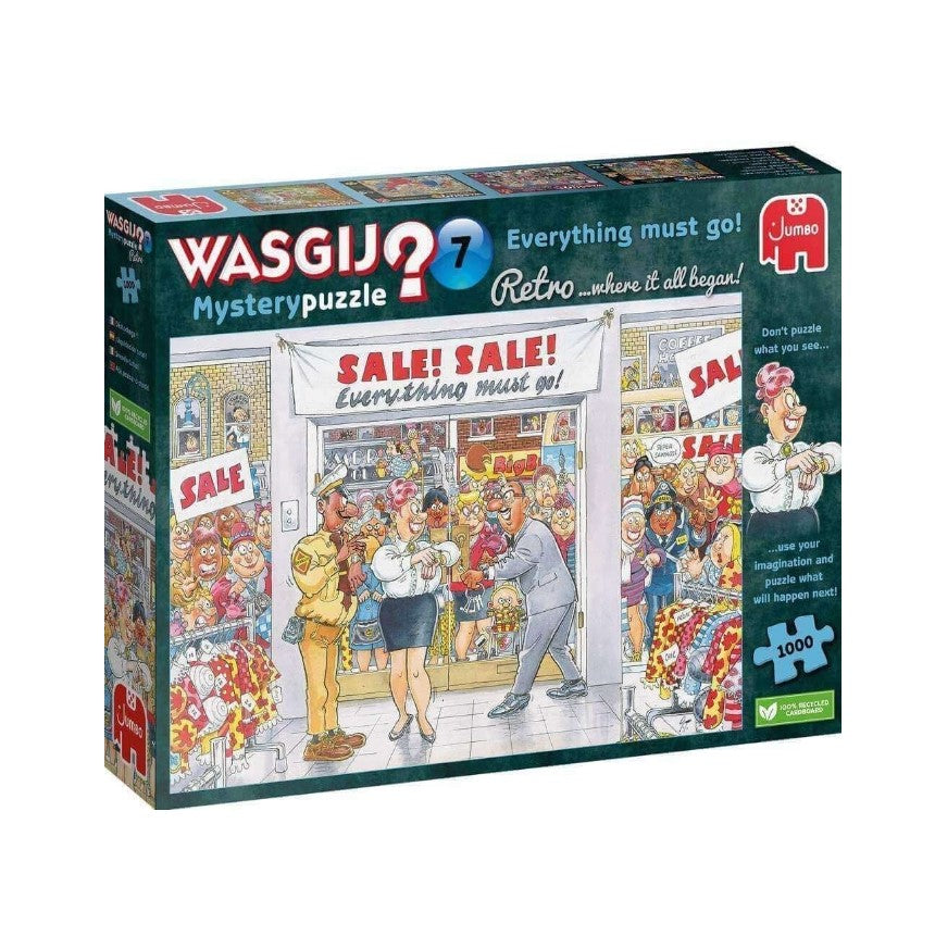 Wasgij? Retro Mystery 7 - Lil Treasures 1000 Piece Jigsaw - Good Games