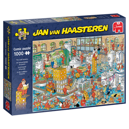 Jan Van Haasteren - The Brewery 1000 Piece Jigsaw - Good Games
