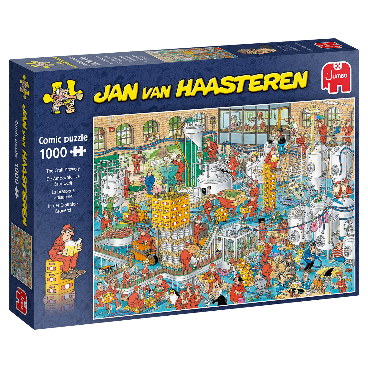Jan Van Haasteren - The Brewery 1000 Piece Jigsaw - Good Games