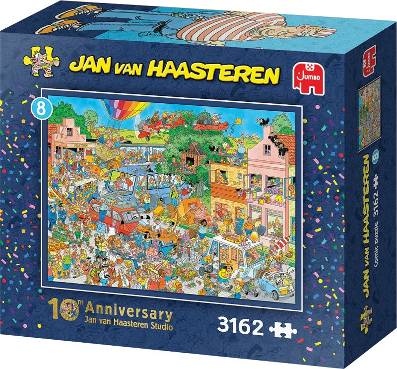 Jan Van Haasteren Holiday Jitters 3162 Piece Jigsaw - Good Games