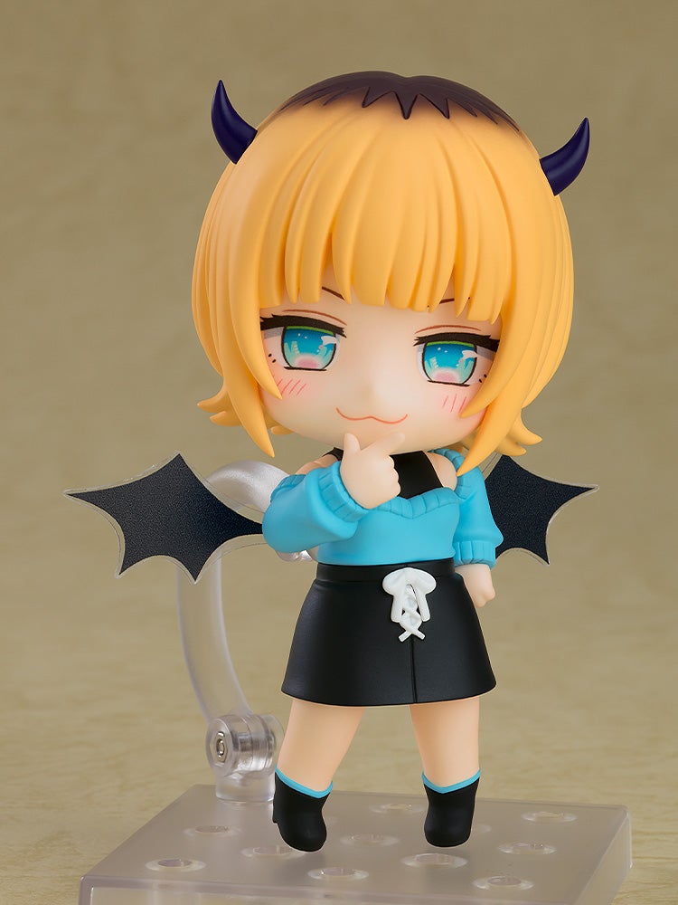 Rear view of Nendoroid MEMcho showcasing detailed outfit and hair design