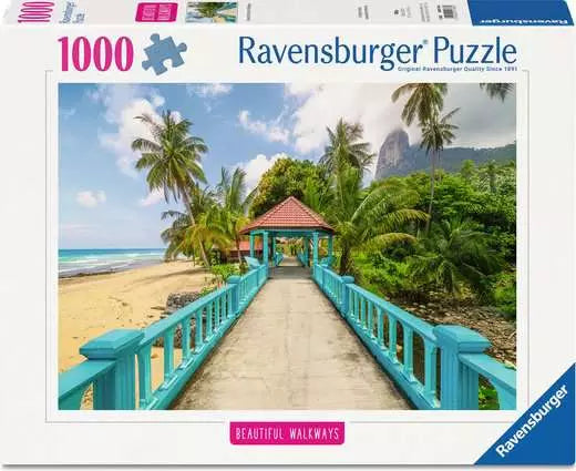 Ravensburger - Colourful Bridge in Malaysia 1000 Piece Jigsaw