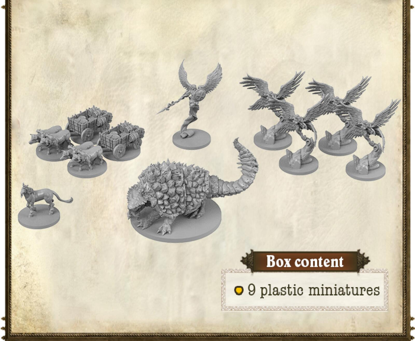 Mythic Games Time of Legends: Joan of Arc 1.5 Reinforcement Box #1 Extra Miniatures