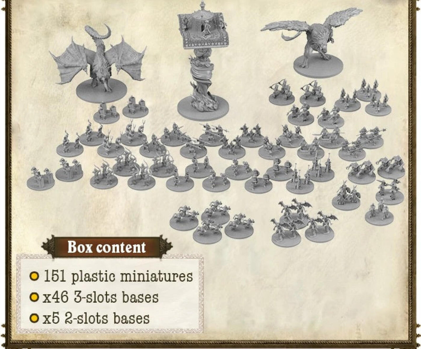 Mythic Games Time of Legends: Joan of Arc 1.5 Reinforcement Box #4 Extra Miniatures