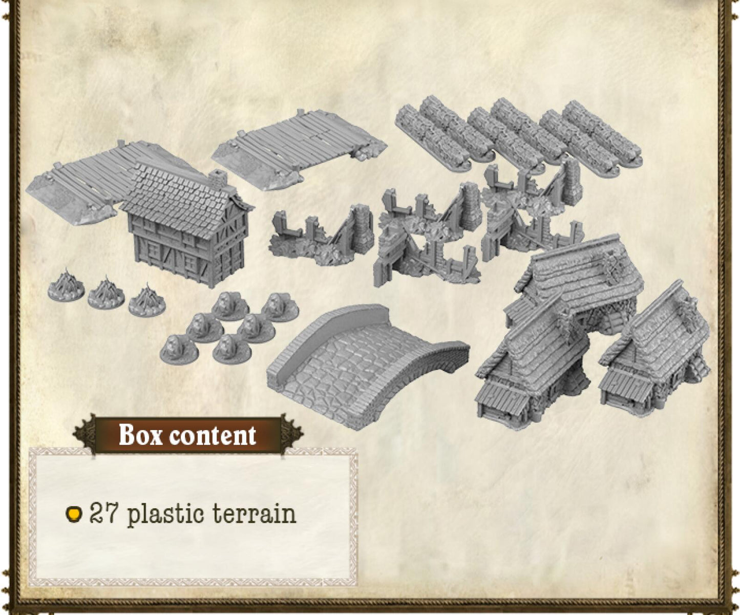 Mythic Games Time of Legends: Joan of Arc 1.5 Reinforcement Box #8 Extra Miniatures