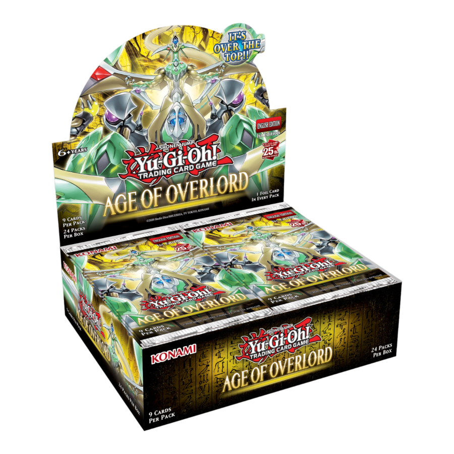Yu-Gi-Oh! - Age of Overlord Booster Box - Good Games