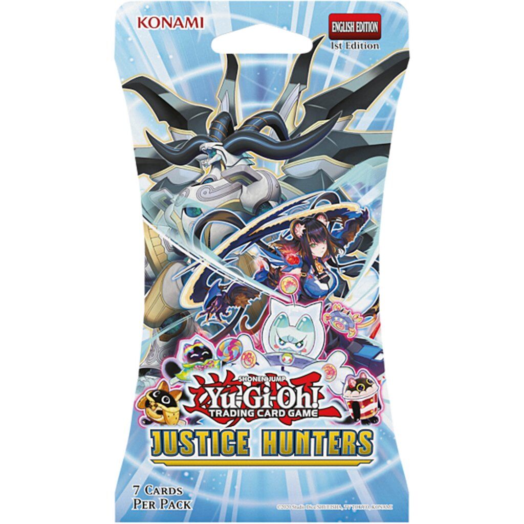 Yu Gi Oh Justice Hunters Blister Pack