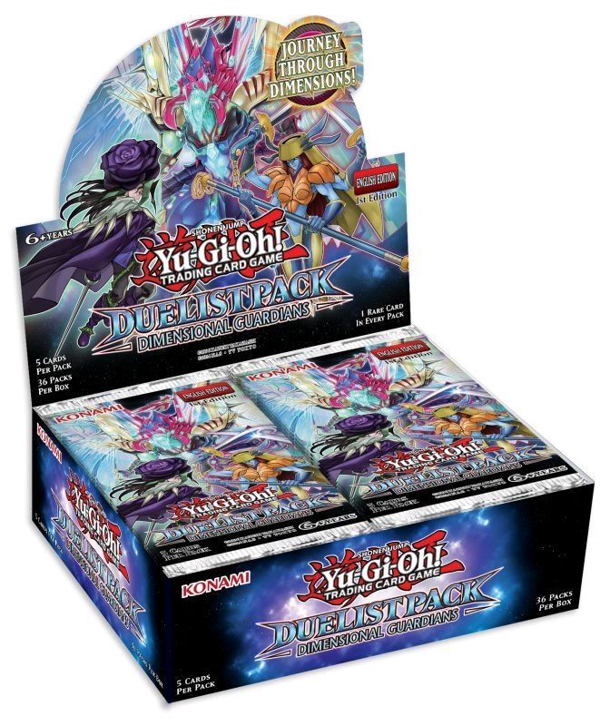 Yu-Gi-Oh! - Dimensional Guardians Duelist Booster Box - Good Games