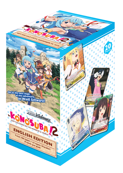 Weiss Schwarz - WS-BT [Konosuba Gods Blessing On This Wonderful World! Vol 2] Booster Pack English - Good Games