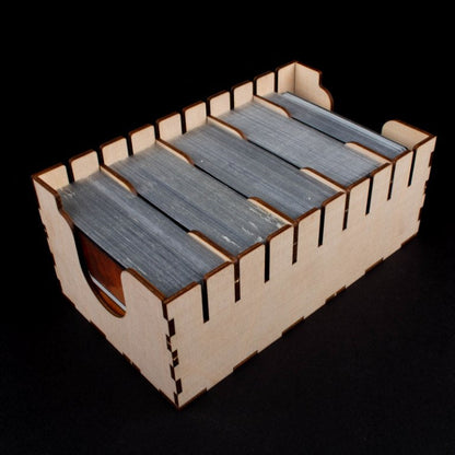 Laserox Inserts for 7 Wonders featuring board game box with insert inside