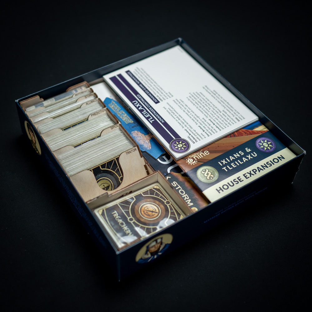 Laserox insert with removable trays for Dune board game