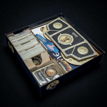 Laserox insert close-up highlighting craftsmanship and compartments