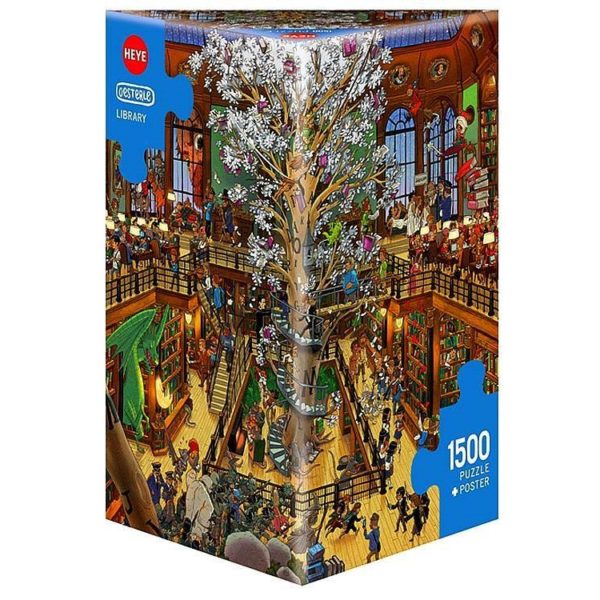 Heye - Oesterle Library 1500 Piece Jigsaw - Good Games