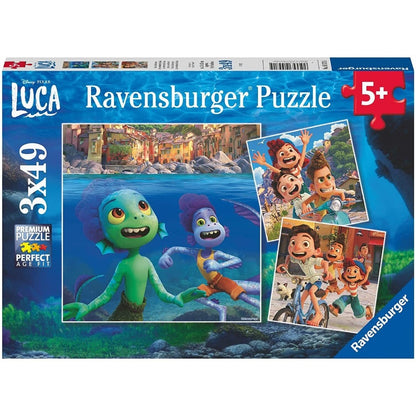 Ravensburger - Disney Pixar Luca - 3x49 Piece Jigsaw - Good Games