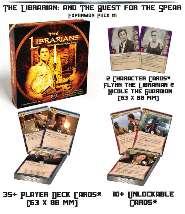 The Librarians quest game cover art