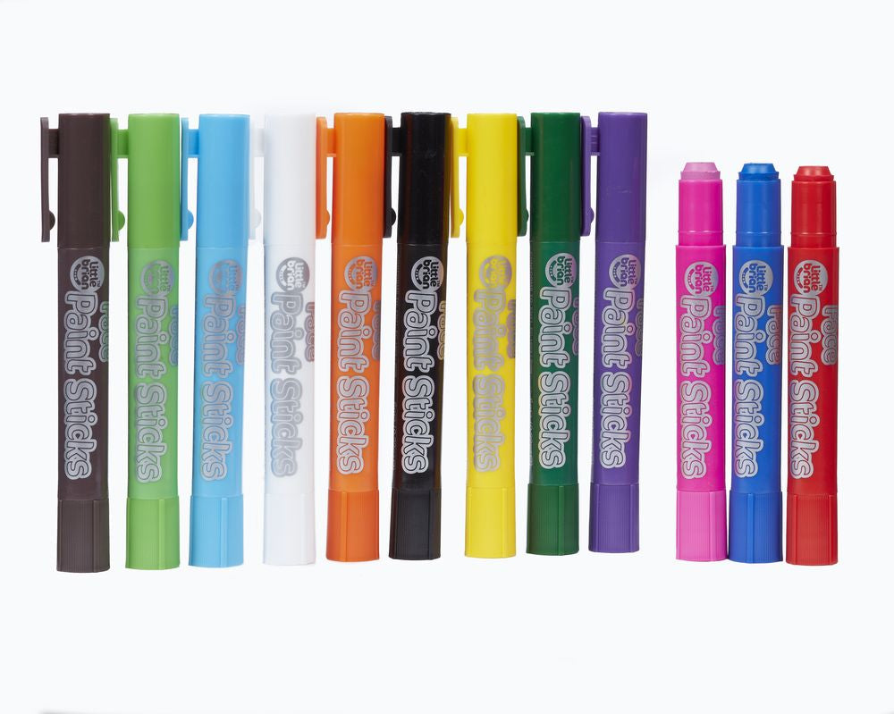 Little Brian Face Paint Sticks Classic 12 pk