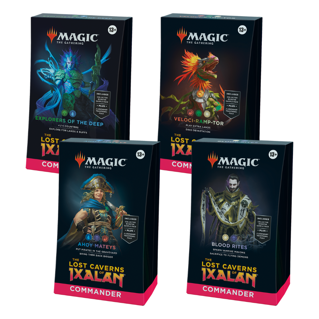 Magic: The Gathering - The Lost Caverns of Ixalan Commander Deck Display - Good Games