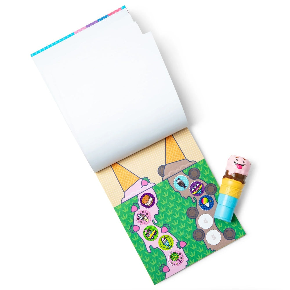 Melissa & Doug - Sticker WOW! Activity Pad Set - Cat - Good Games