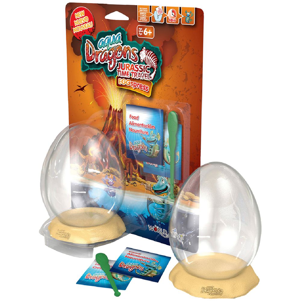 Aqua Dragons - Jurassic EGGspress Blister