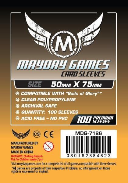 Mayday - Custom Card Sleeves 50x75mm (100) - Good Games