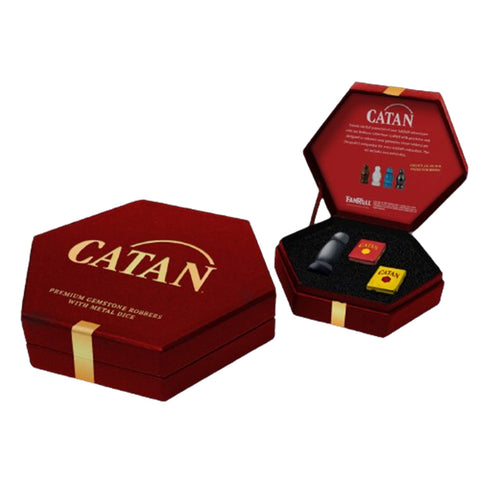 Catan Premium Robber&amp;Metal DcSt Hematite