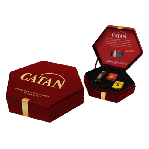 Catan Premium Robber&Metal DcSt TigerEye - Good Games