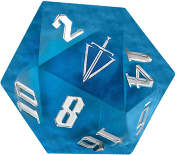 Metallic Dice Games Tales of the Valiant 35mm Mega D20 - Good Games