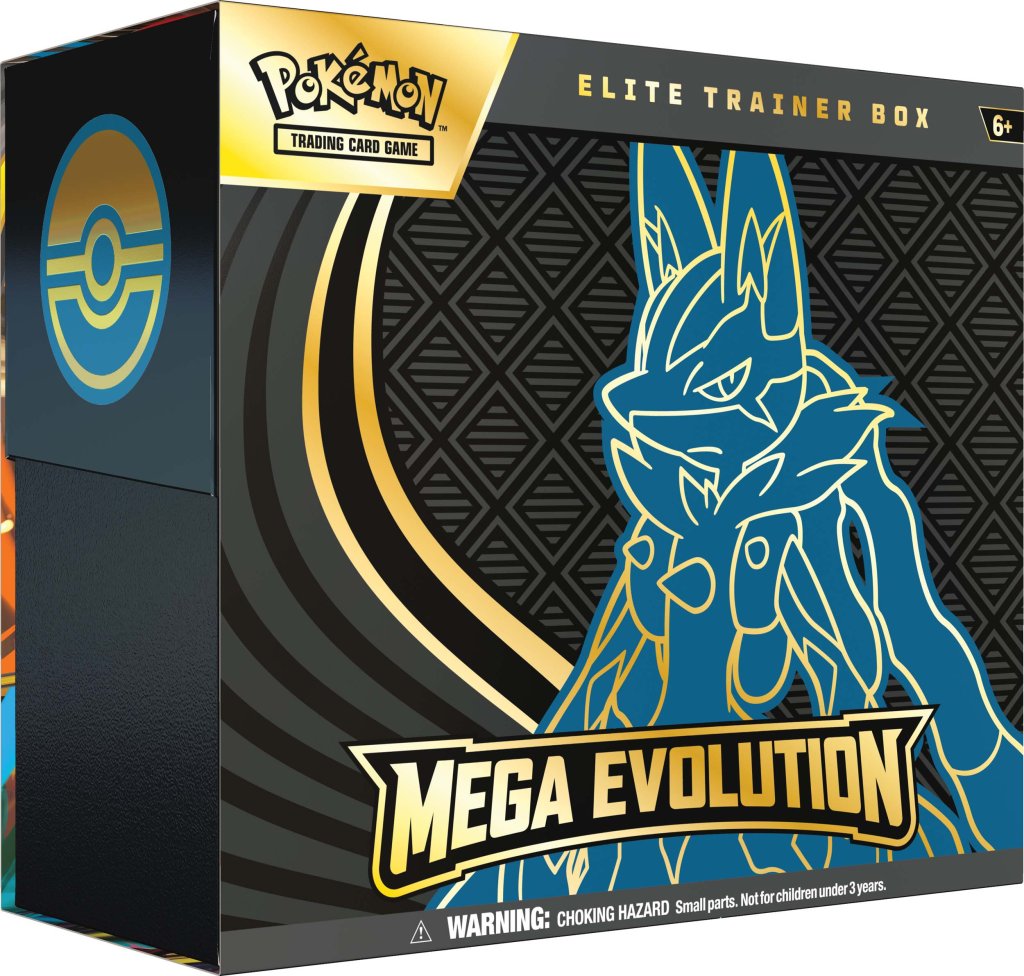 Pokémon TCG Mega Evolution Elite Trainer Box - Lucario (Preorder)