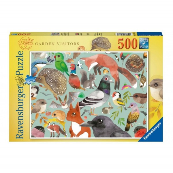 Ravensburger - Garden Visitors 500 Piece Jigsaw - Good Games