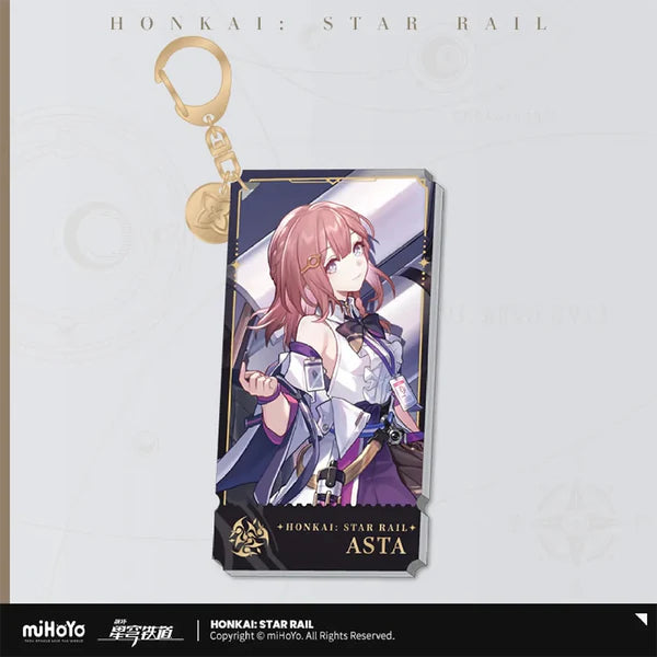 Honkai: Star Rail Asta Rectangle Keychain - Good Games