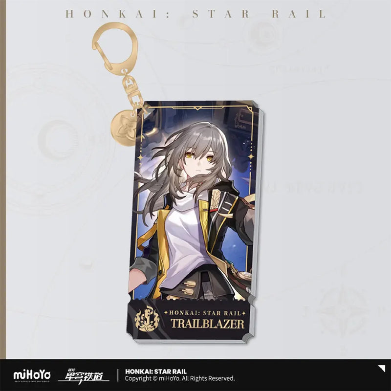 [Honkai: Star Rail] Trailblazer (F) Rectangle Keychain - Good Games
