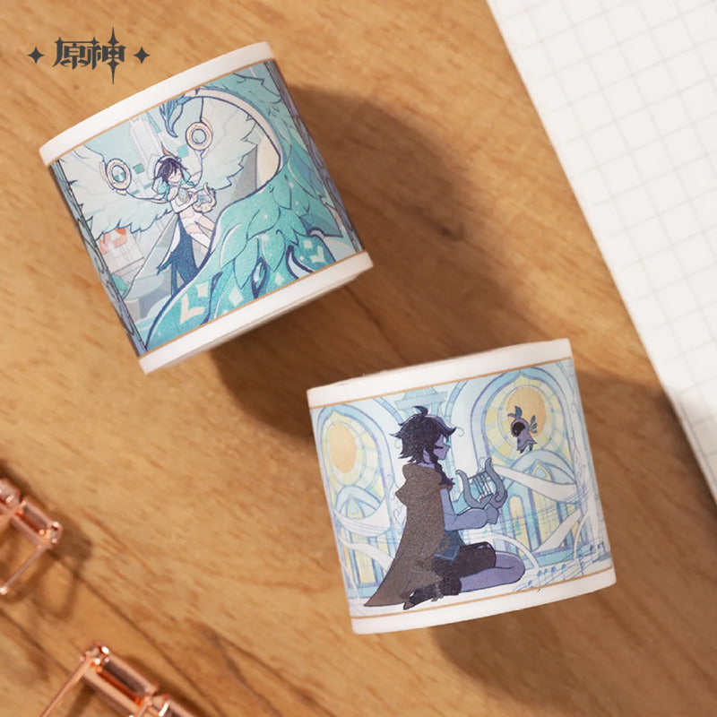 Genshin Impact Chibi Characters Washi Tape - Good Games