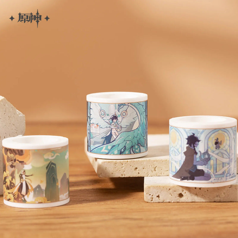 Genshin Impact Chibi Characters Washi Tape - Good Games