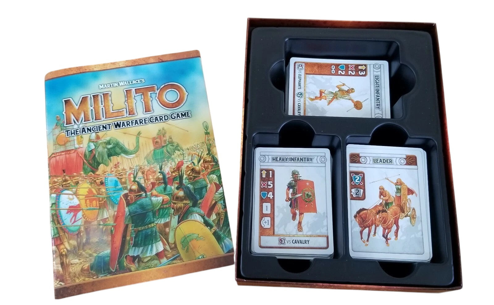 PSC Games Milito - The Ancient Warfare Card Game - Good Games