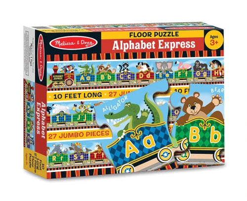M&D - Alphabet Express Floor Puzzle 27 Piece
