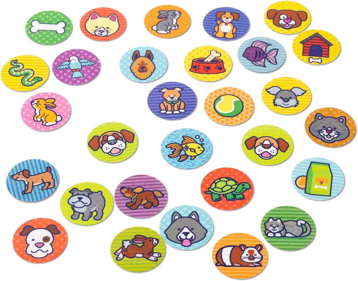 Melissa and Doug - Sticker WOW! Refill Stickers - Pets - Good Games