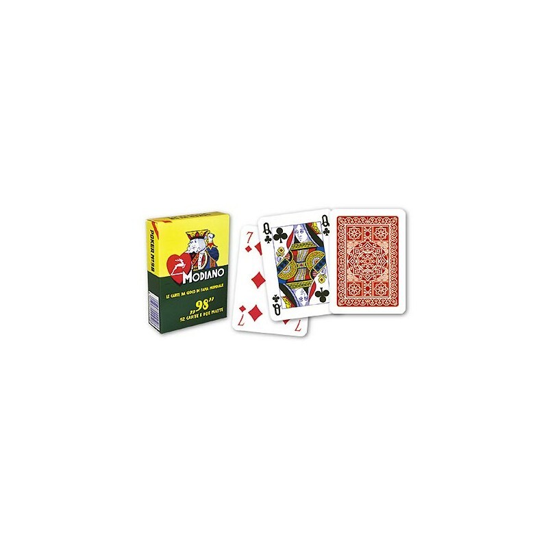 Modiano 98 Plastic Coated Poker Deck - Good Games