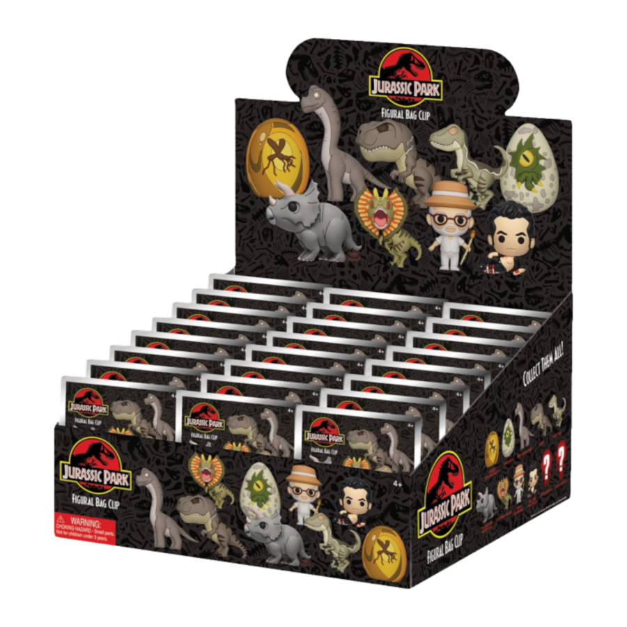 Jurassic Park - 3D PVC Bag Clips S01 Blind Bag - Good Games